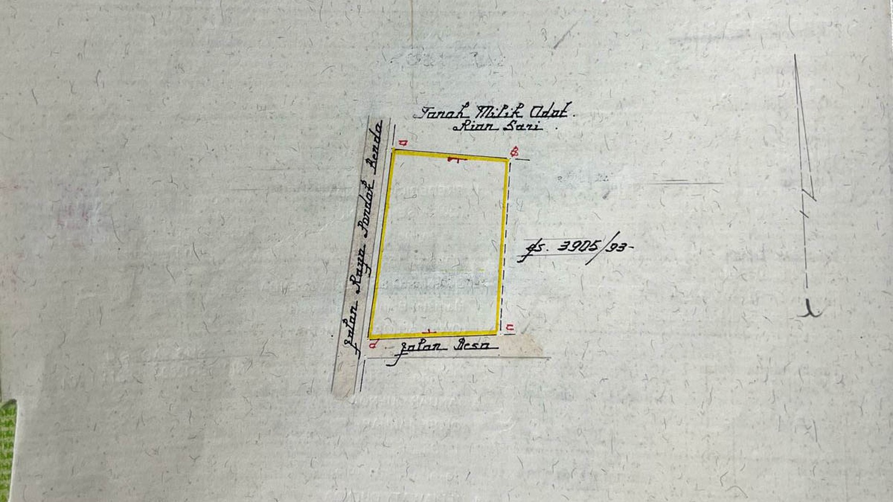 Tanah Raya Parakan Pamulang Luas 2940m2