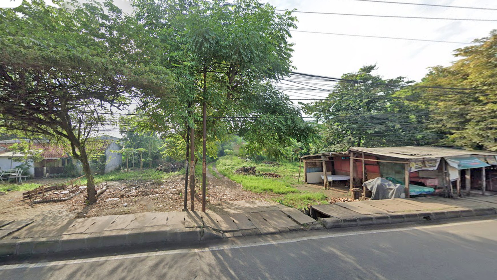 Dijual Tanah 1,1Ha Pinggir Jalan Raya di Bojong Sari Parung, Bogor