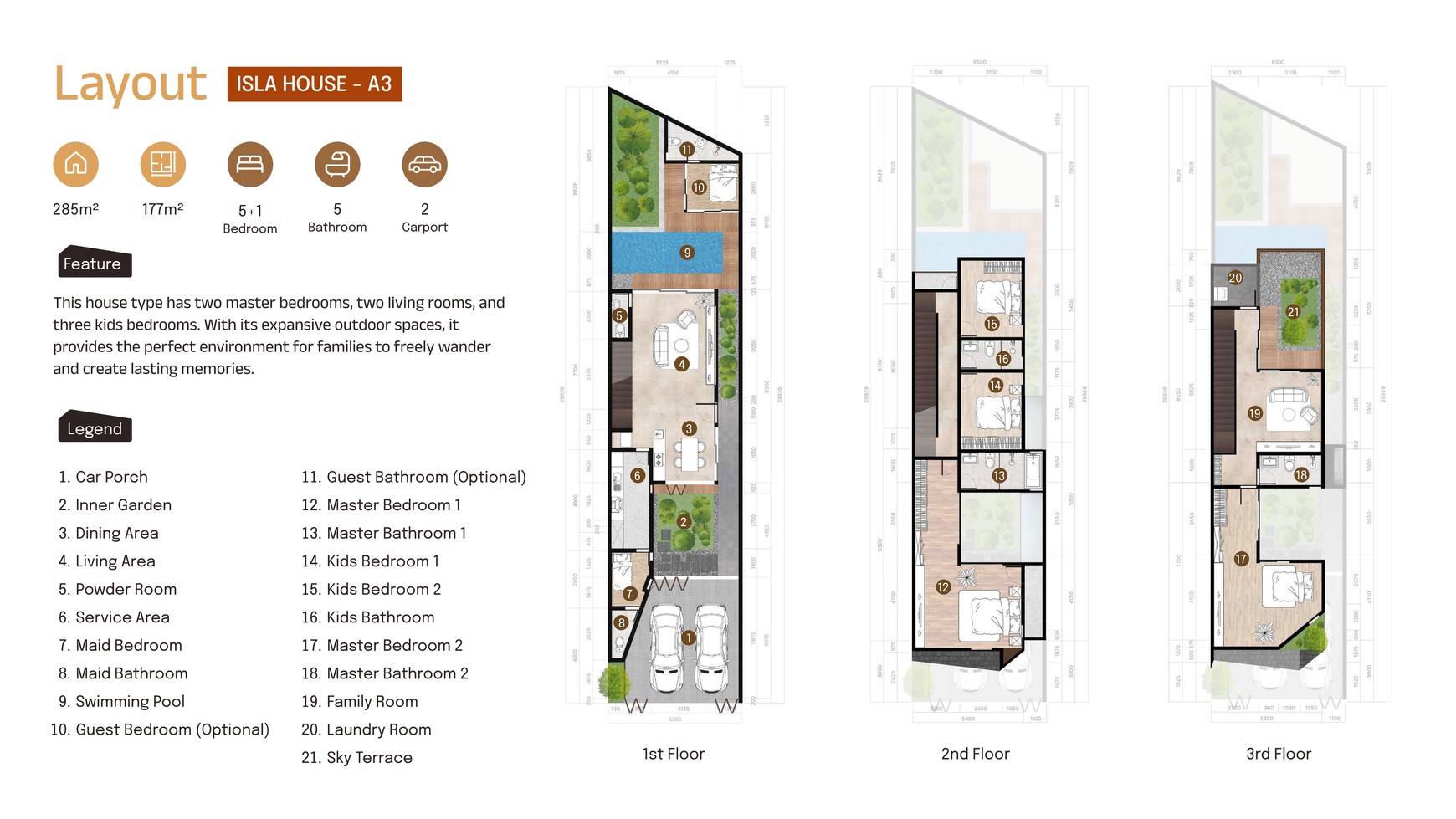 Rumah Bagus Di Row House Kemang, Jl Areo Raya, Cipete Jakarta Selatan