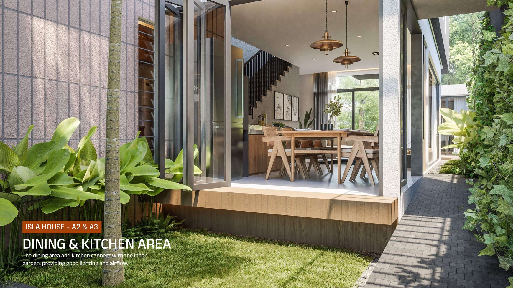 Rumah Bagus Di Row House Kemang, Jl Areo Raya, Cipete Jakarta Selatan