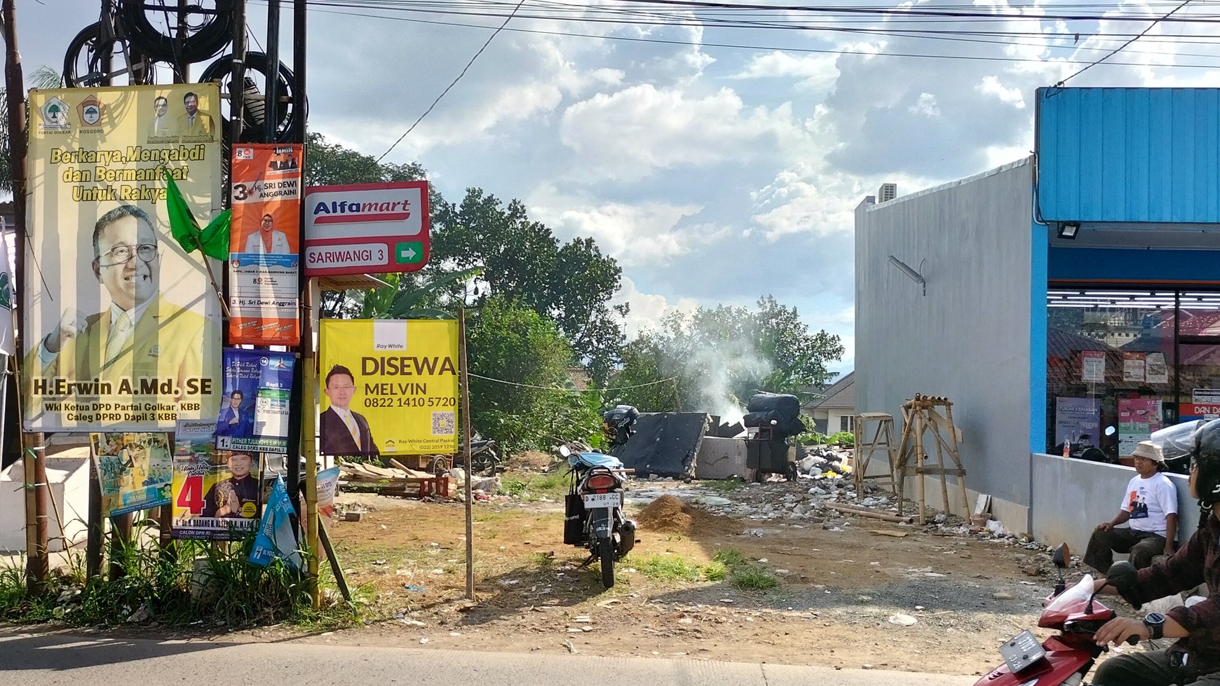 Tanah Sariwangi Lokasi Strategis Disewakan 