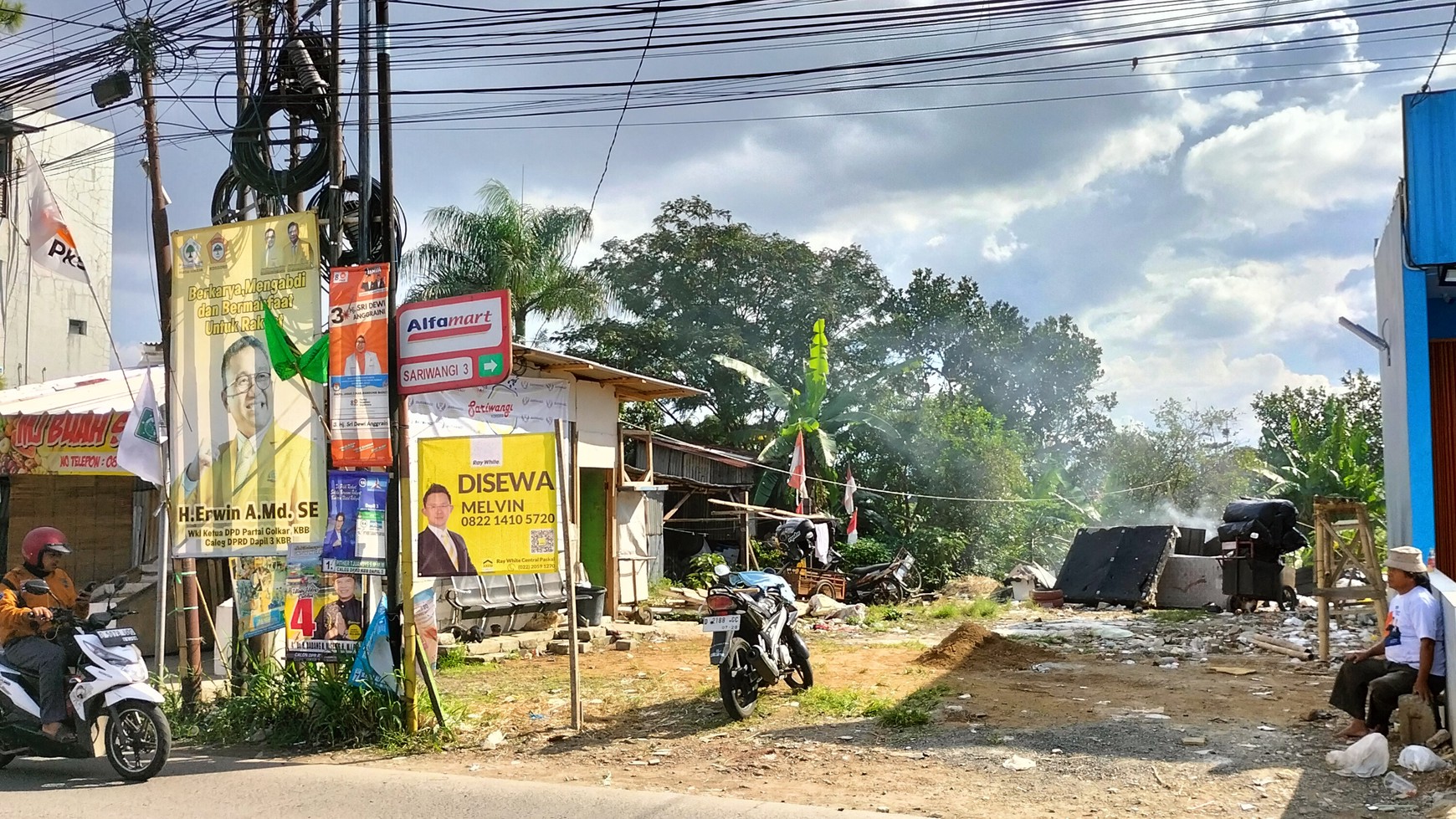 Tanah Sariwangi Lokasi Strategis Disewakan 