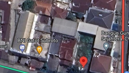 Tanah Strategis cocok untuk usaha di Mainroad Gatot Subroto Bandung