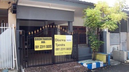 Rumah di Bendul Merisi Selatan Surabaya Selatan, 1 Lantai, Bagus + Terawat, Siap Huni