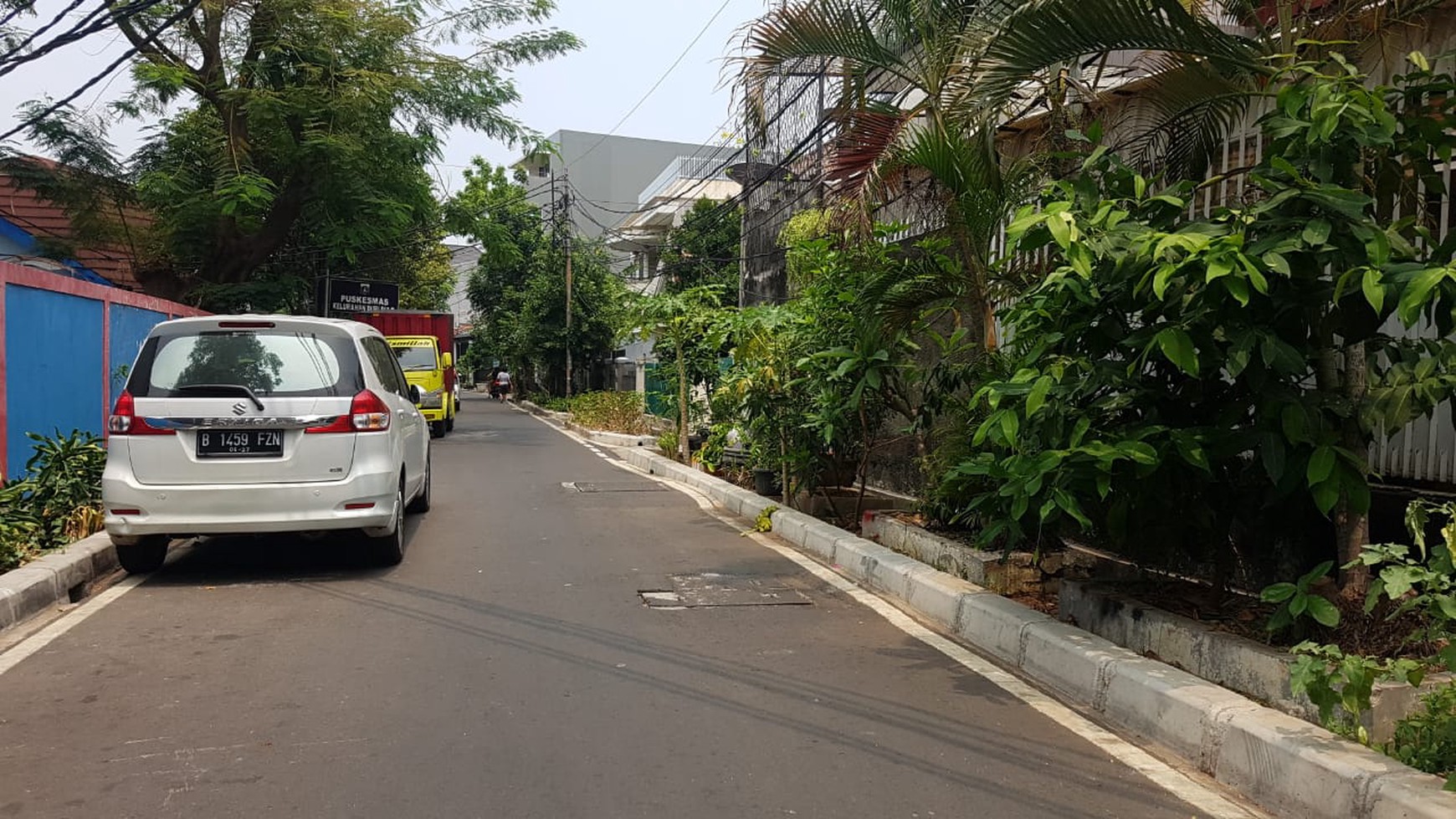 Rumah tua 1 lantai hitung tanah di Petojo Barat  Duri Pulo Jakarta Pusat