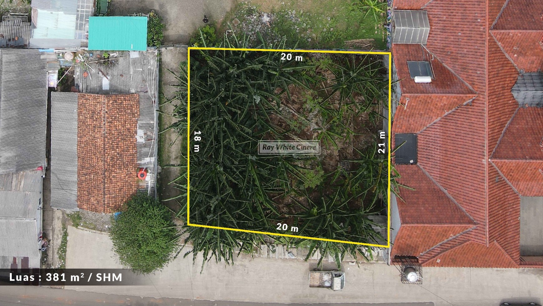 Andara tanah luas 381 pinggir tol depok antasari