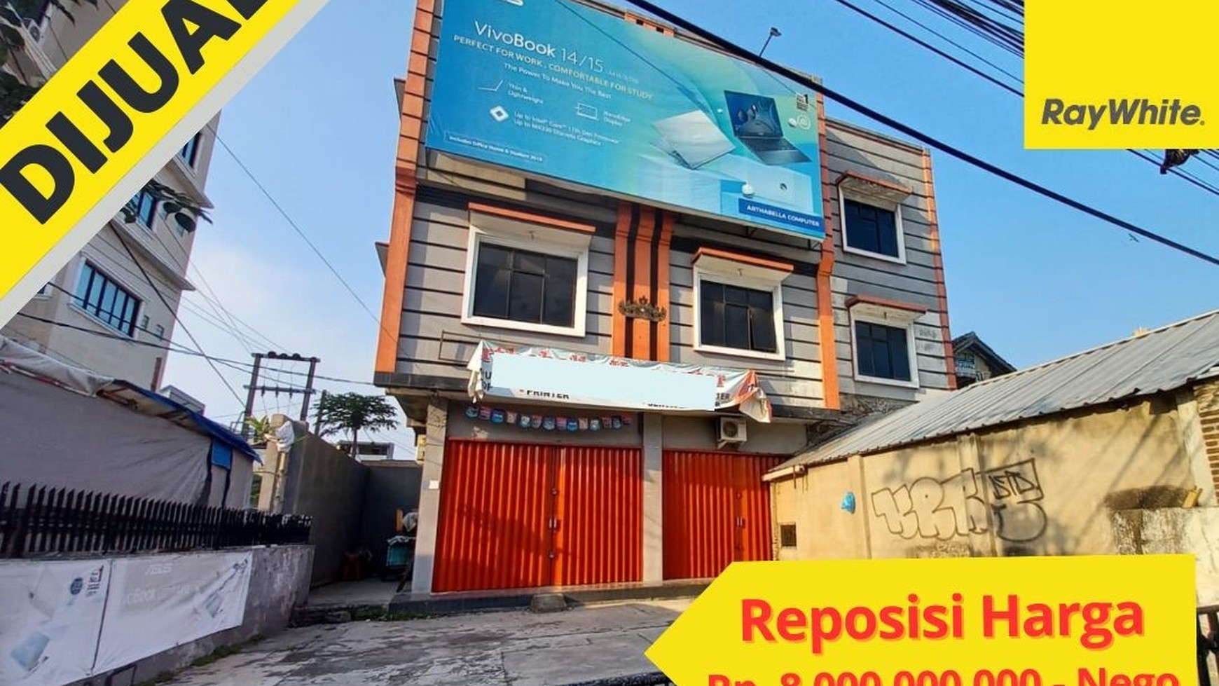 Jual Ruko 3 unit Ahmad Yani 