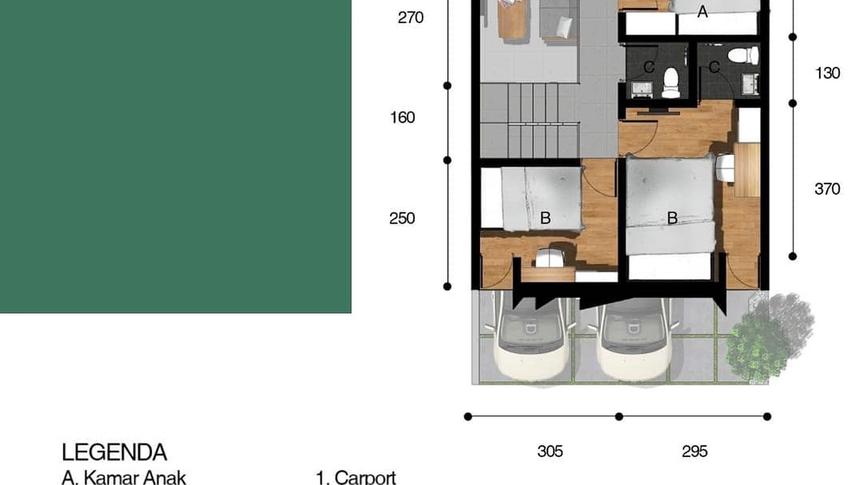Rumah Brand New Minimalid dalam Cluster Keamanan 24 Jam.