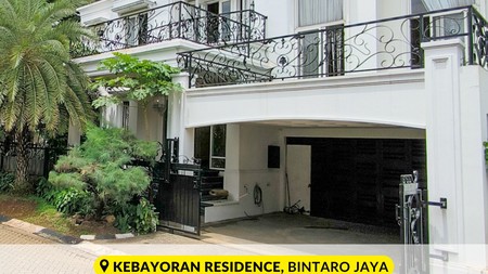 Rumah Mewah,bagus di Kebayoran Residence Bintaro Jaya 