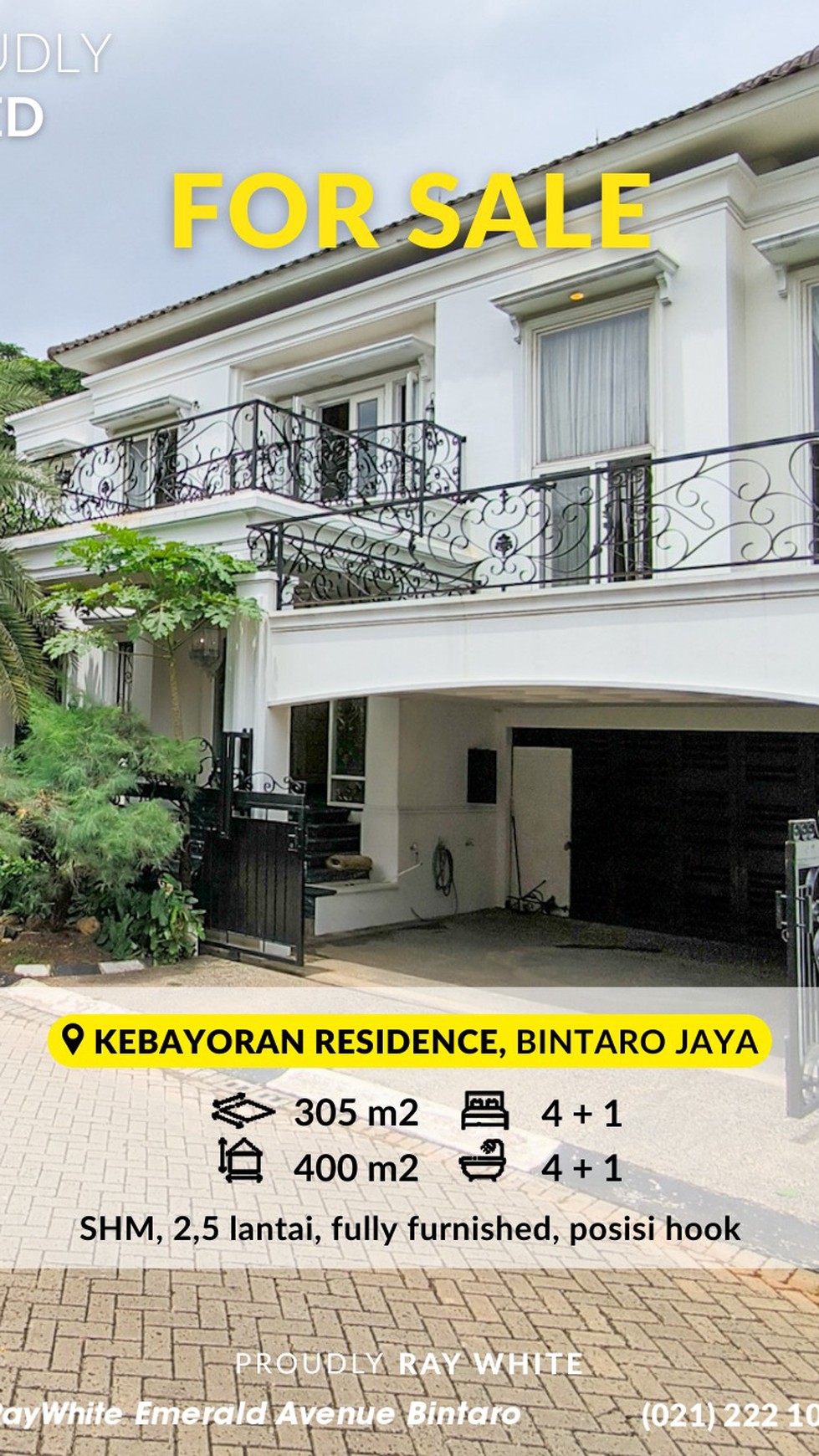 Rumah Mewah,bagus di Kebayoran Residence Bintaro Jaya 