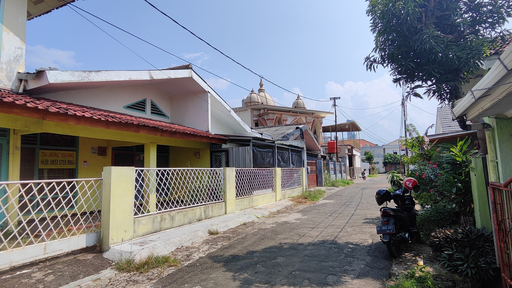 Rumah 2 Lantai dengan Luas Tanah 200 m2 di Jalan dr Harun II Bandar Lampung