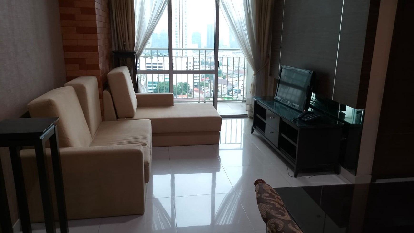 Apartemen Denpasar Residence, Tower Kintamani 2 + 1 Bedroom, Di Atas Mall Kuningan City, Siap Huni 