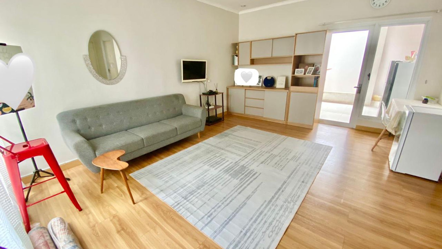 Rumah Hitung Tanah Area Cipete