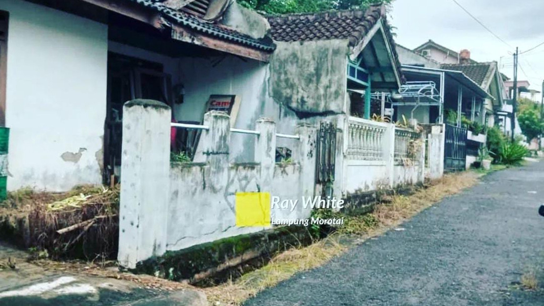 Dijual Tanah + Bangunan di Rajabasa, Bandar Lampung