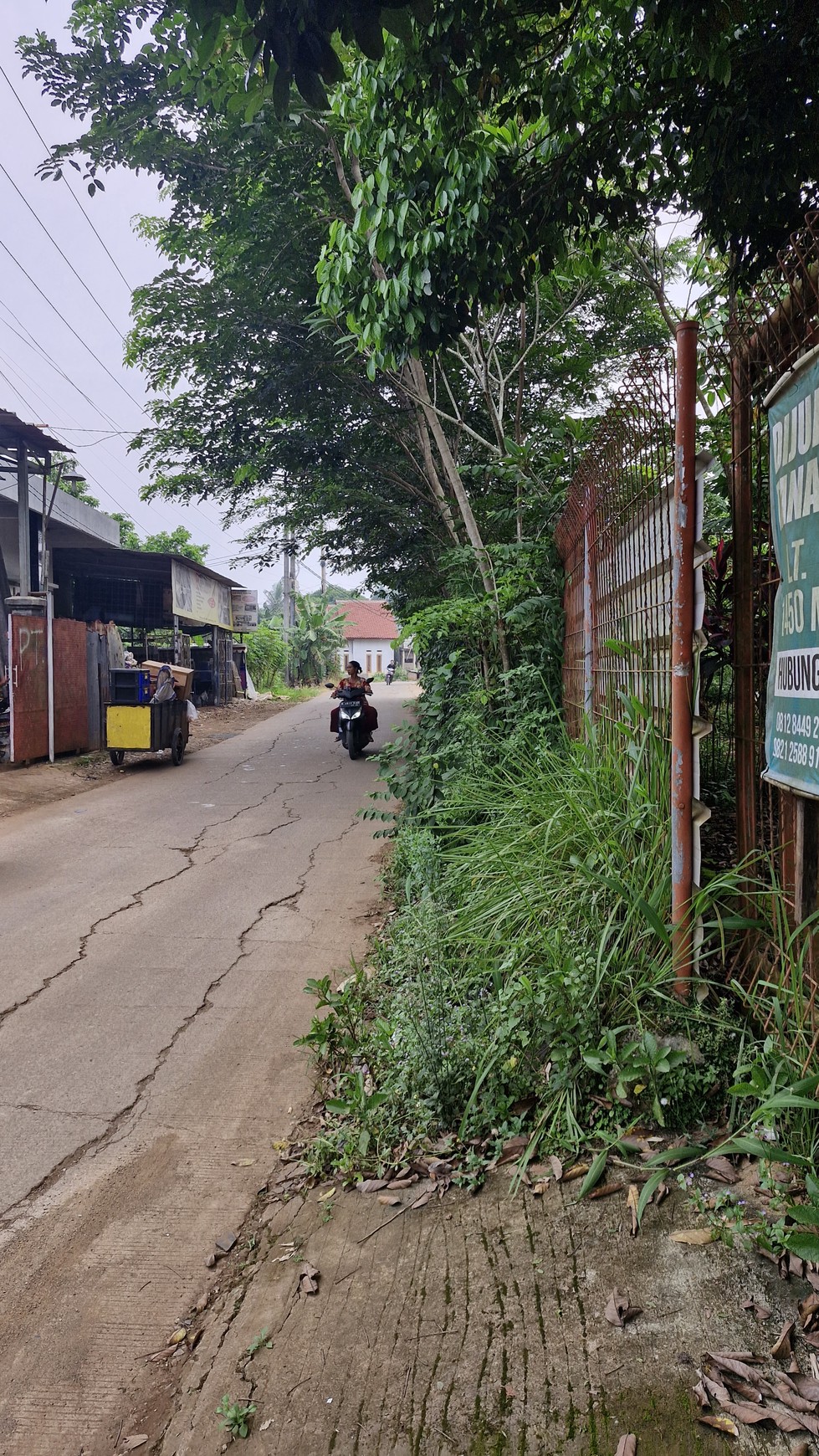 tanah luas bentuk kotak Cocok untuk perumahan cluster Bekasi, Jawa Barat