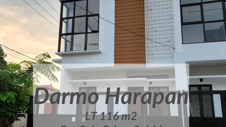 rumah baru hook minimalis darmo harapan dekat hokky