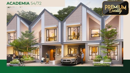 Brand New Rumah Luxury Scandinavian Style 2 Lantai Di Kemang Bogor