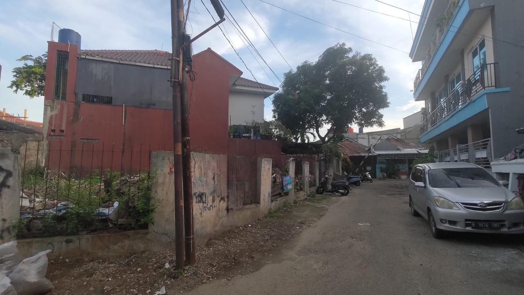 Termurah. Tanah Kavling di Bona Sarana Indah Kebon Nanas, Tangerang