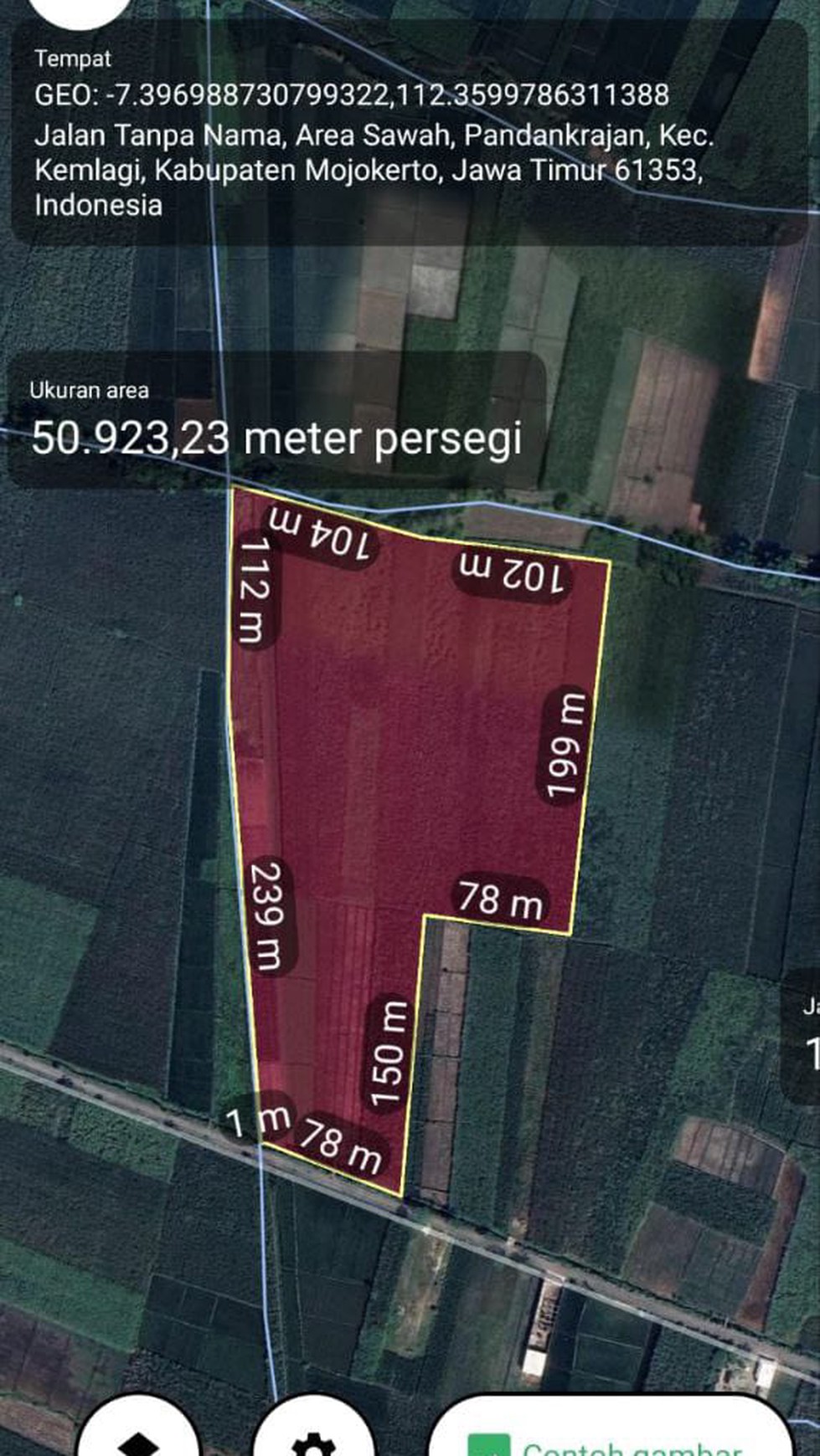 Dijual: Lahan Industri Strategis di Kemlagi, Mojokerto - Kesempatan Emas untuk Investasi