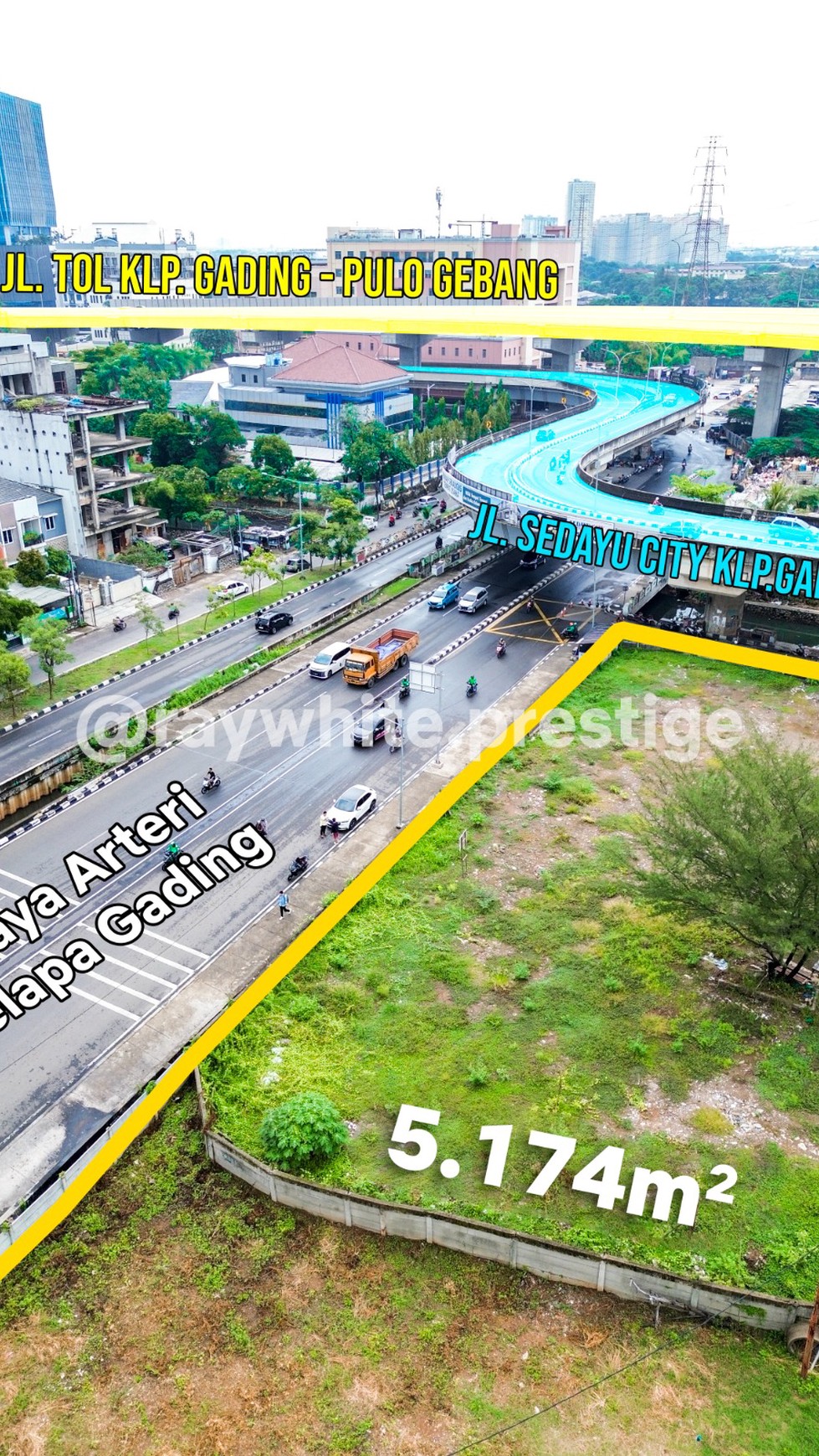 Rumah Hitung Tanah Area Cipete