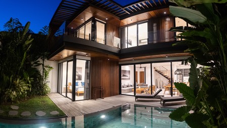 Leasehold brand new modern  villa 4 bedrooms with good ROI with view jungle , Canggu