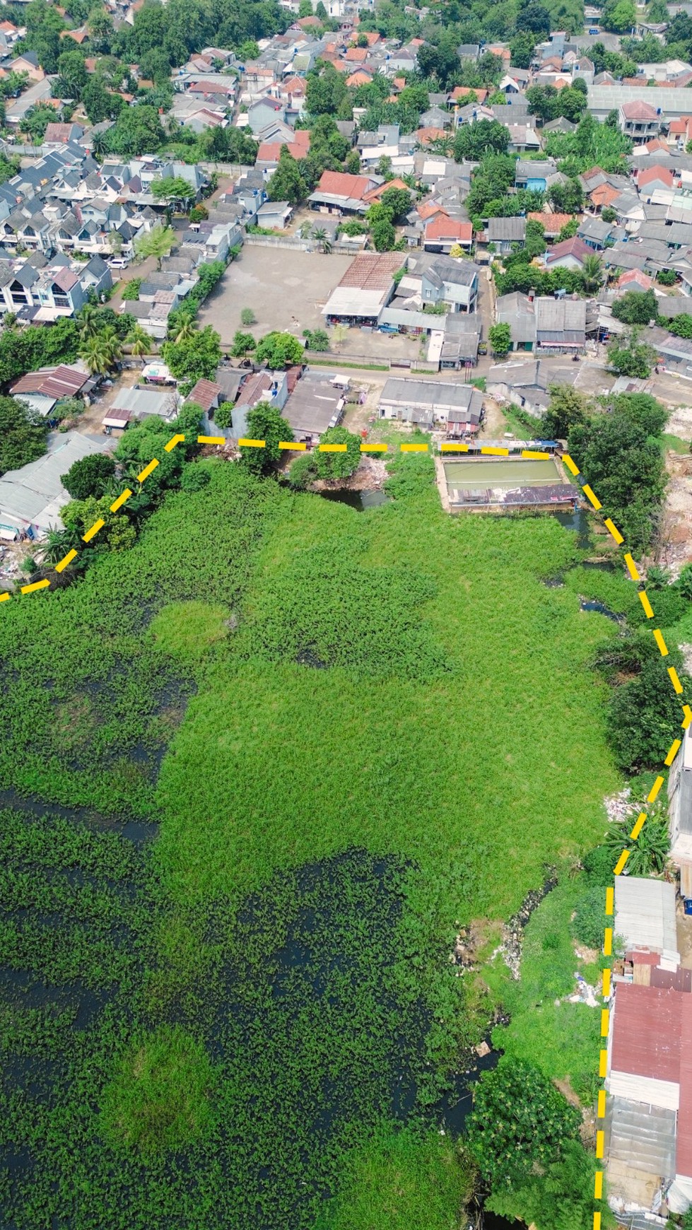 Tanah Hunian Perumahan Siap Bangun 4,3Ha H. Nawawi dekat MAHOGANI GROVE Serpong Kota