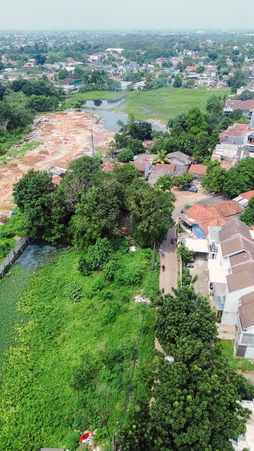 Tanah Hunian Perumahan Siap Bangun 4,3Ha H. Nawawi dekat MAHOGANI GROVE Serpong Kota