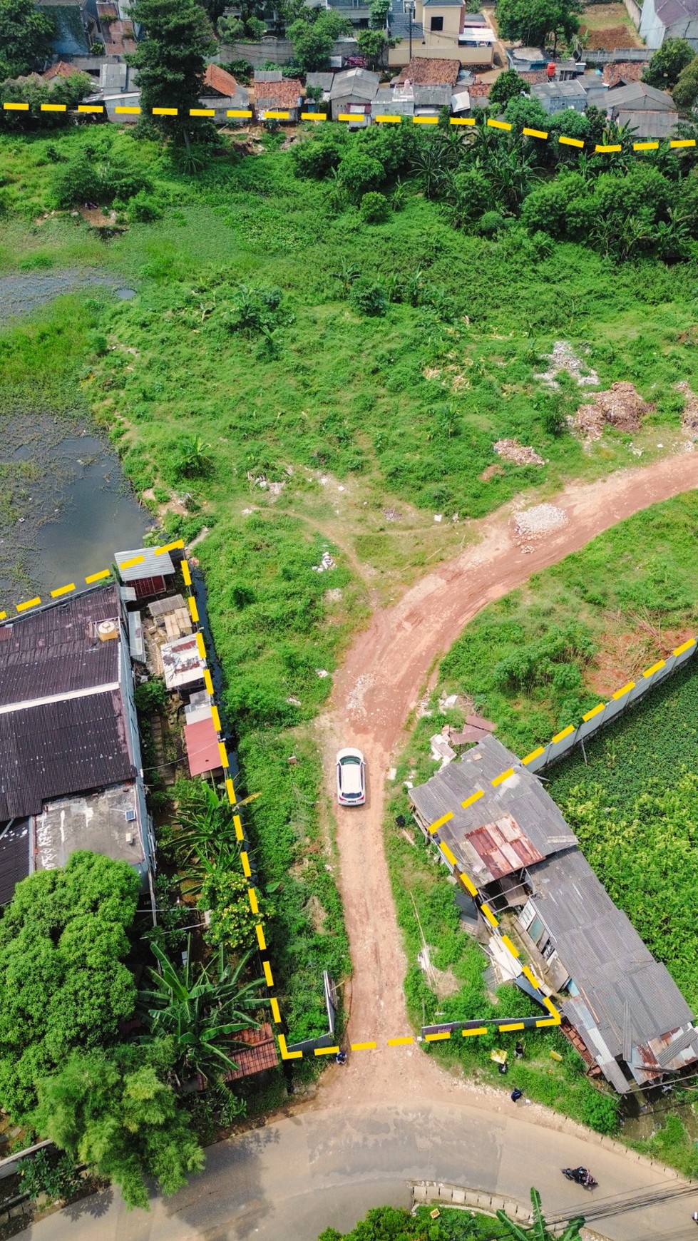 Tanah Hunian Perumahan Siap Bangun 4,3Ha H. Nawawi dekat MAHOGANI GROVE Serpong Kota