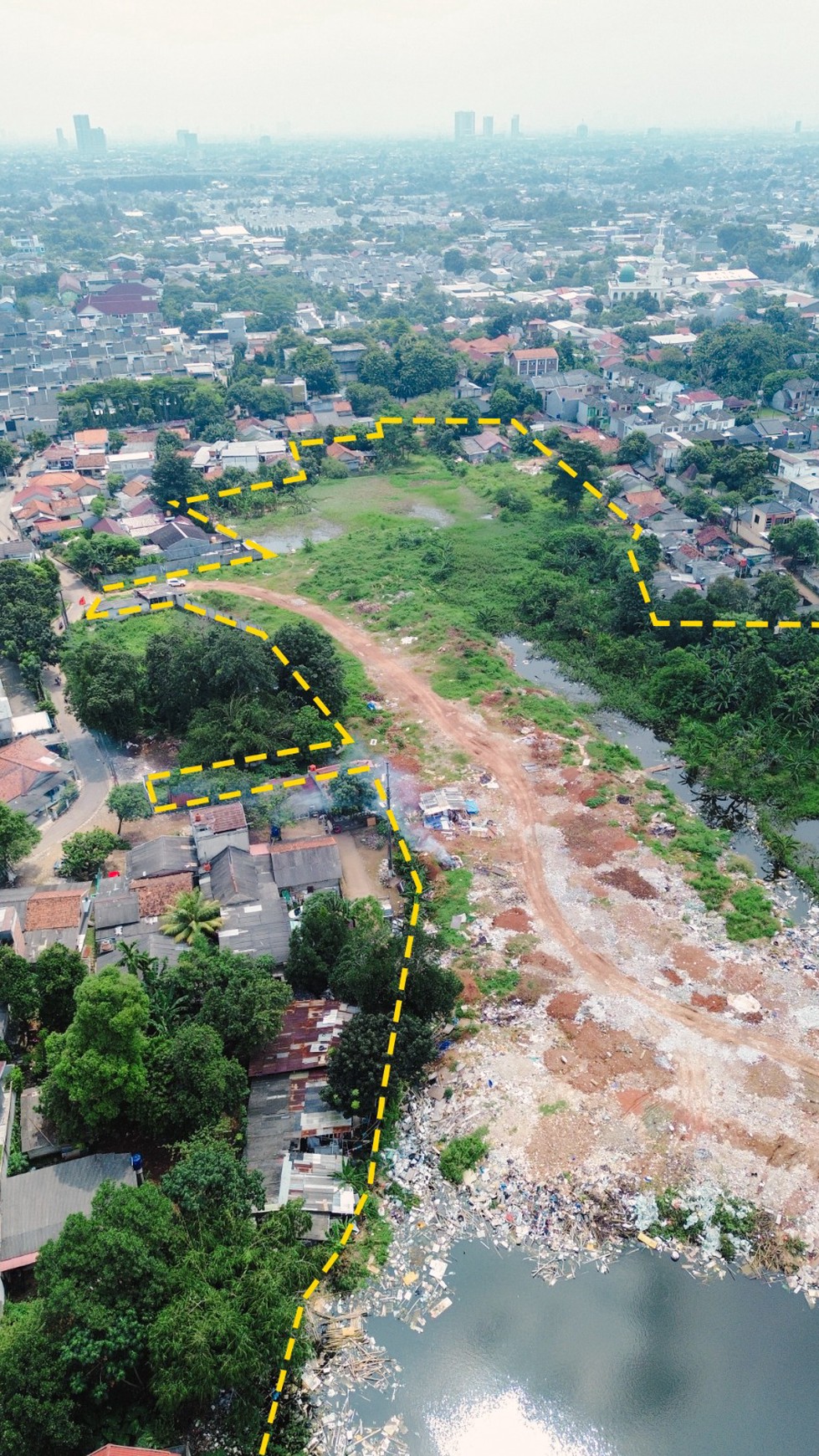 Tanah Hunian Perumahan Siap Bangun 4,3Ha H. Nawawi dekat MAHOGANI GROVE Serpong Kota