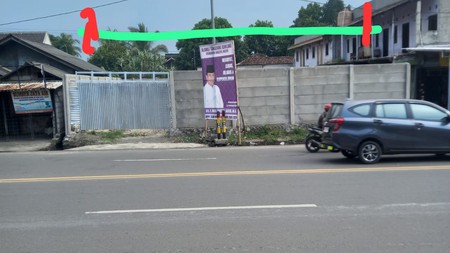 Dijual kavling di Raya Serang, Cibadak lokasi strategis di pinggir jalan raya