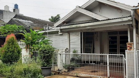 Rumah Murah 1 lantai, Hitung Tanah di Bumi Bintaro Permai, Jakarta Selatan.