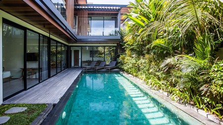 Leasehold brand new modern  villa 5 bedroom with good ROI with view jungle, Canggu