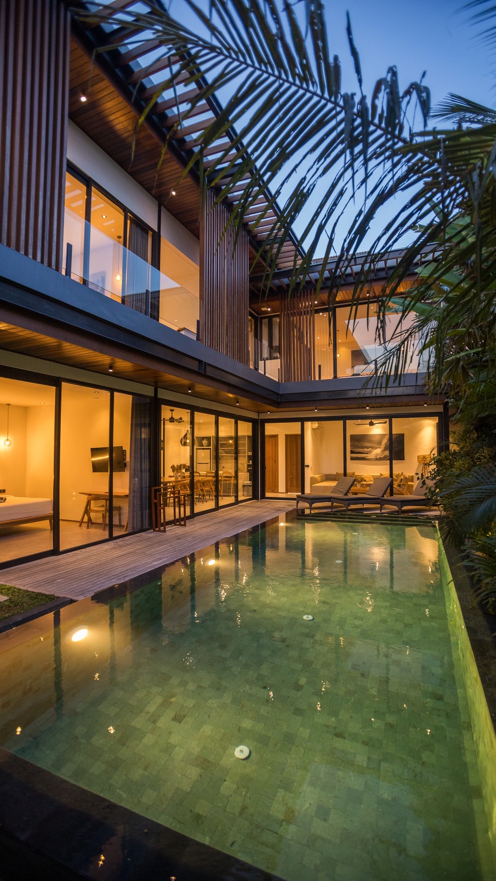 Leasehold brand new modern  villa 5 bedroom with good ROI with view jungle, Canggu