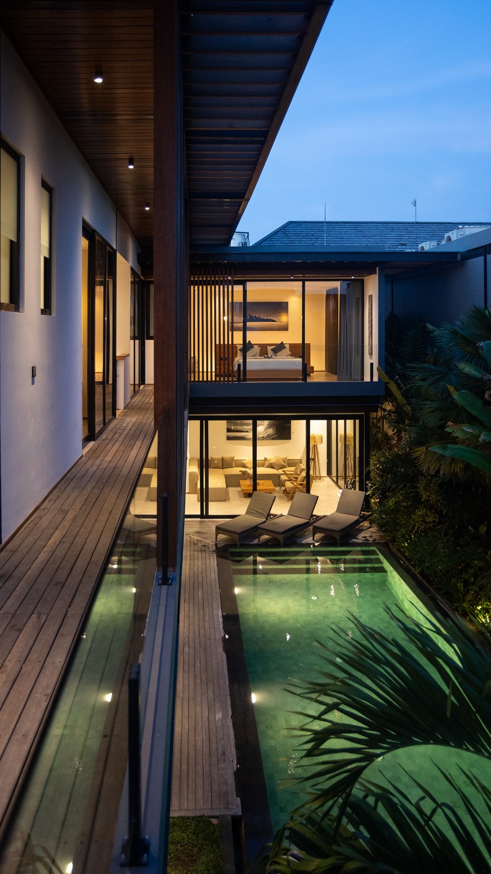 Leasehold brand new modern  villa 5 bedroom with good ROI with view jungle, Canggu