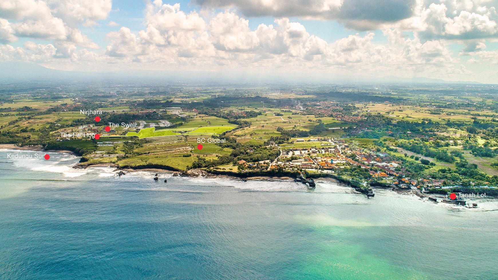 Land freehold In Kedunggu Tabanan