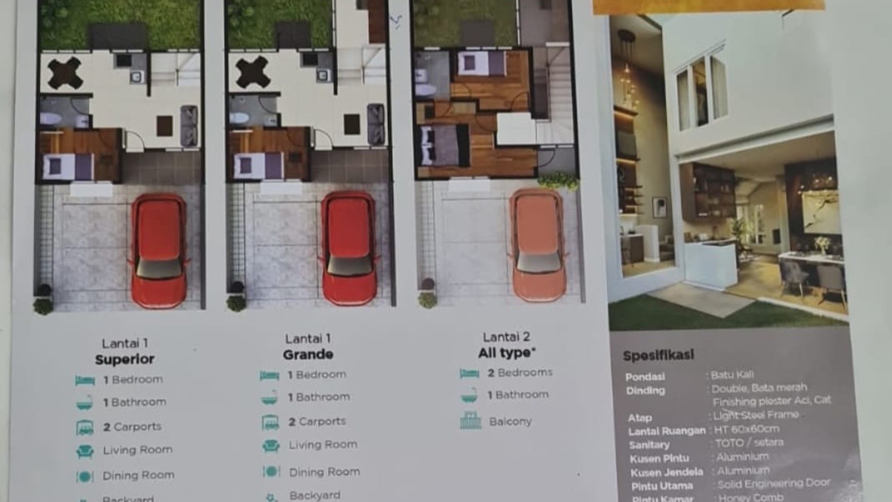 Rumah Hitung Tanah Area Cipete