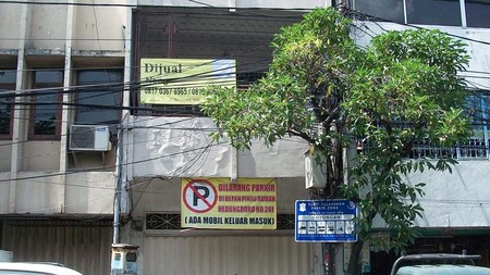 Ruko Raya Kedungdoro Surabaya Pusat, 3 Lantai, Strategis, dekat Bank Mandiri