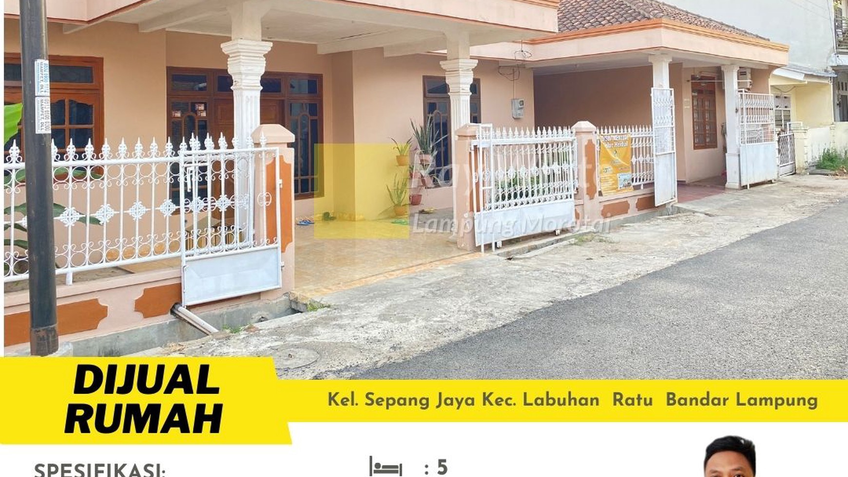 Rumah Perum Kota Sepang Indah Bandar Lampung