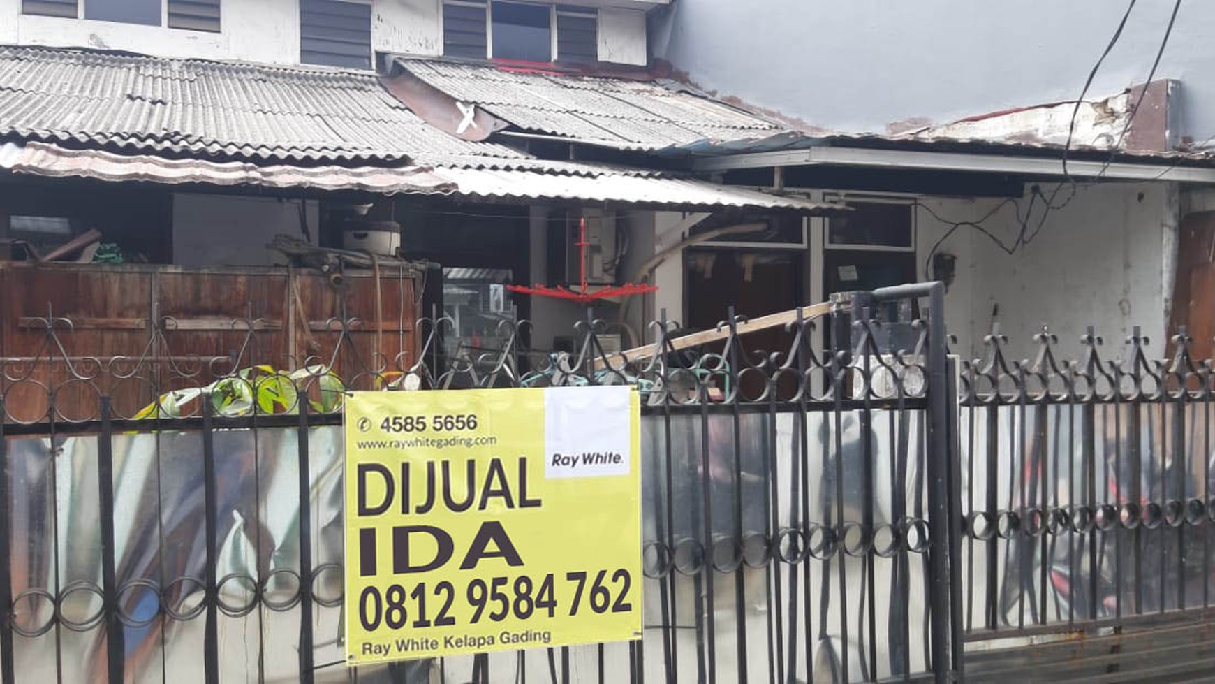 Rumah Jl Genda, Pasar Mandiri, Kelapa Gading Luas 8x15m2