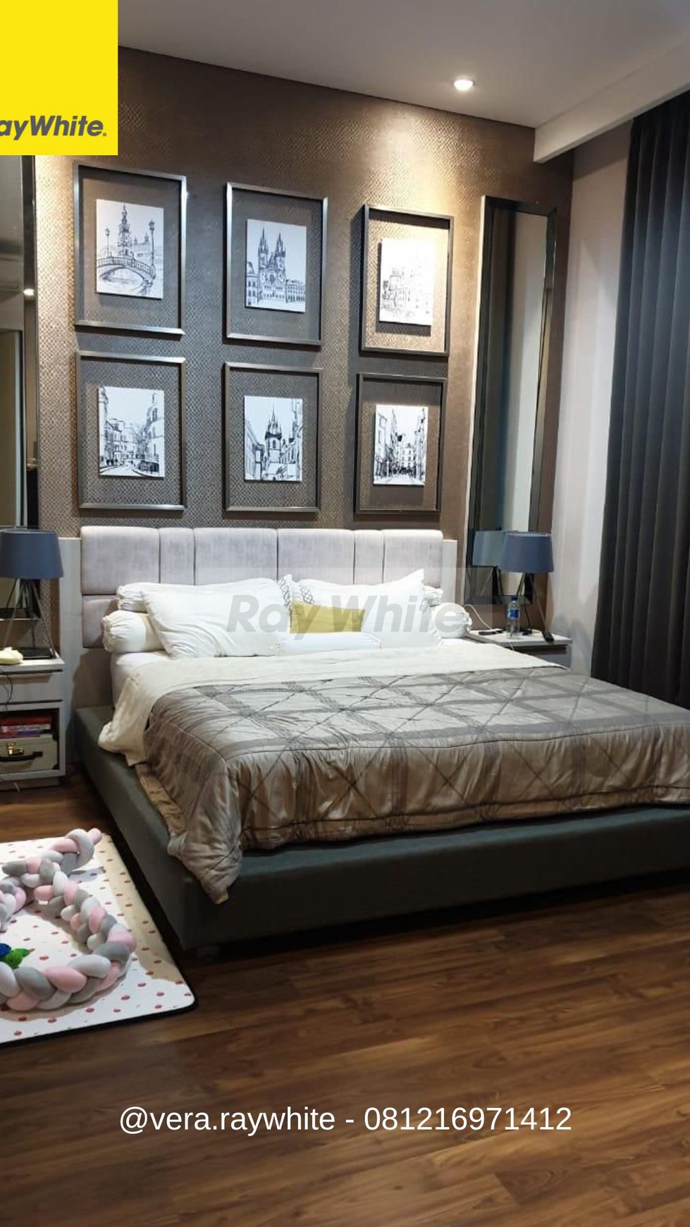 dijual rumah full furnished royal residence jalan kembar