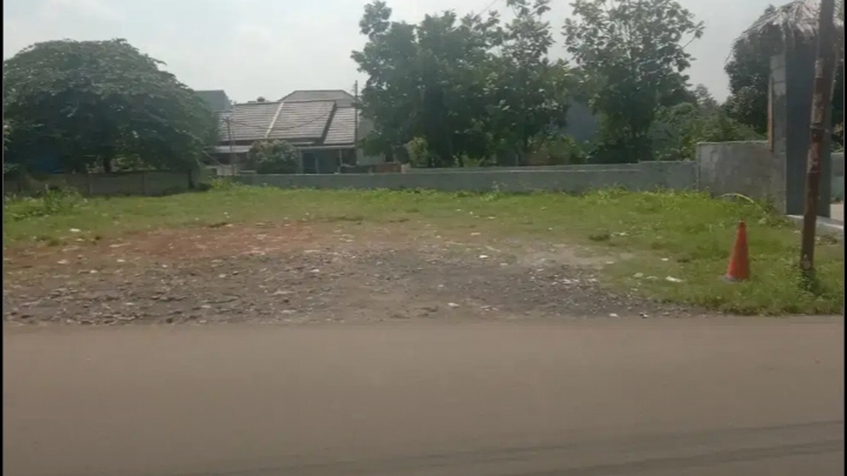 Dijual Tanah Lokasi Strategis di Pinggir Jalan Dekat  Kodim Cibinong 