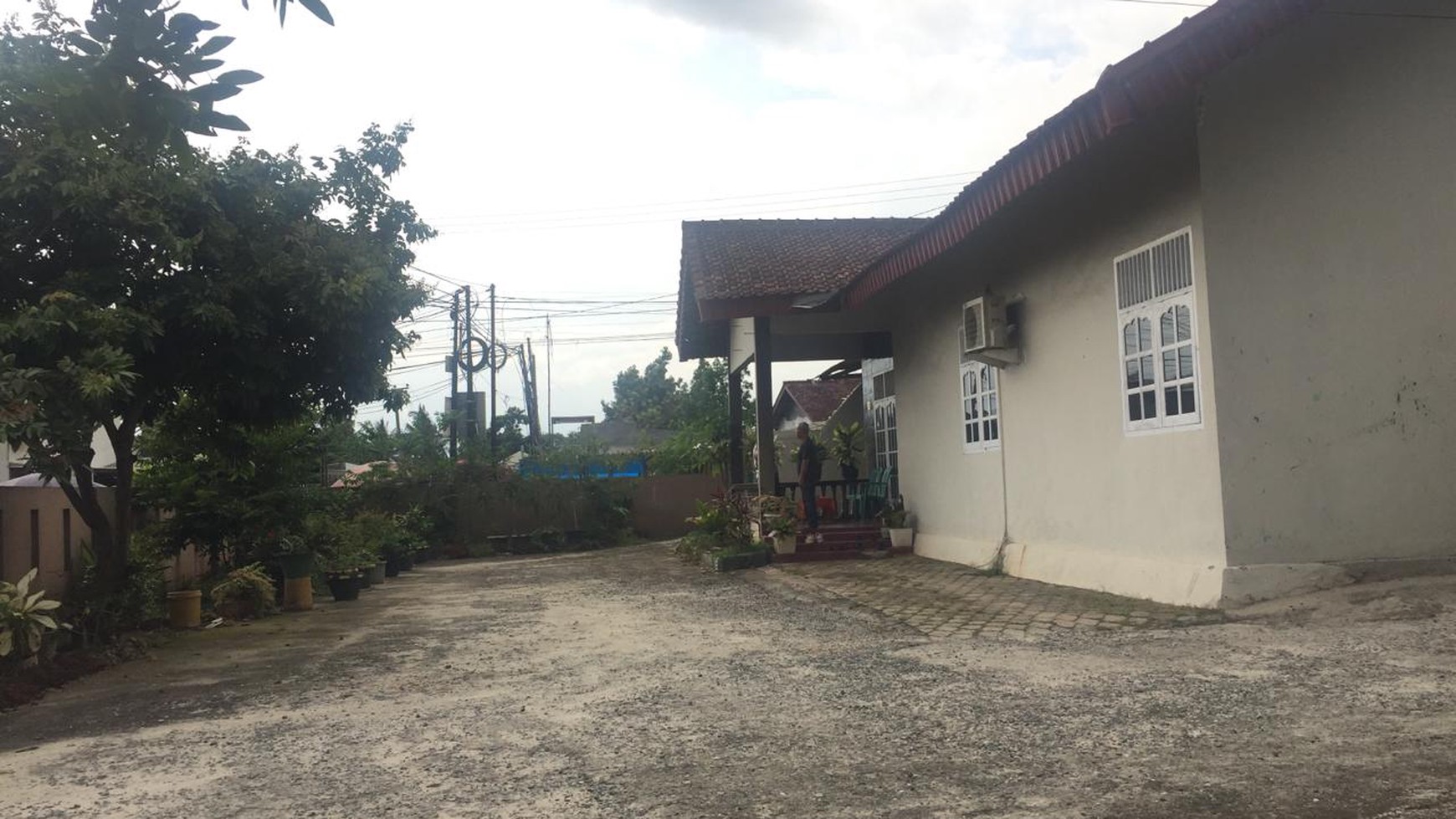 Rumah Pinggir Jalan Rajabasa Bandar Lampung