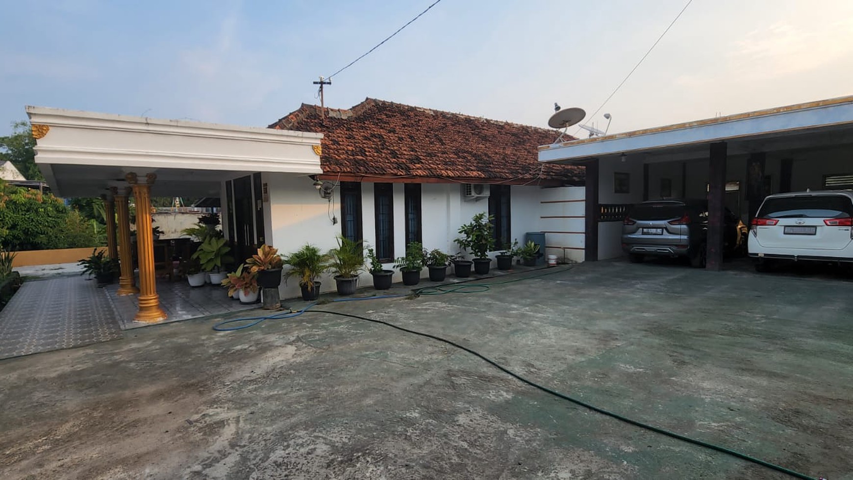 Rumah Mewah + Tanah Luas Harga Murah di Kedamaian Bandar Lampung