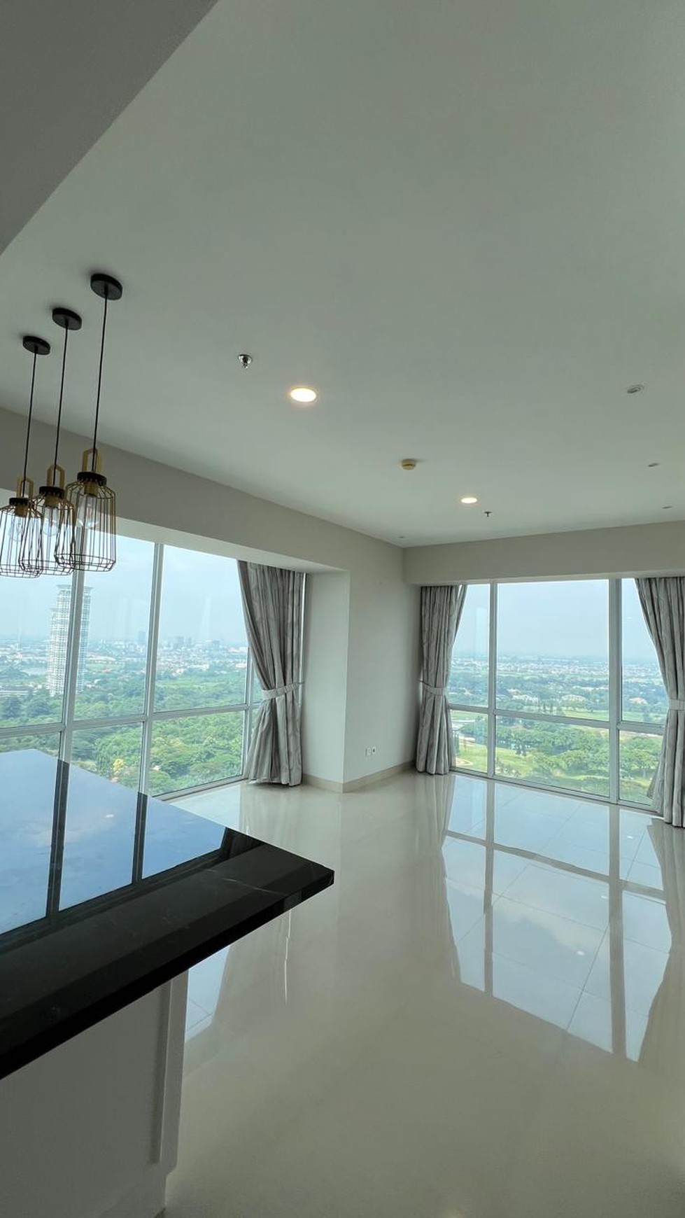 Dijual apartemen U- Residence  Tower 3 view golf,semi furnish  dan siap huni