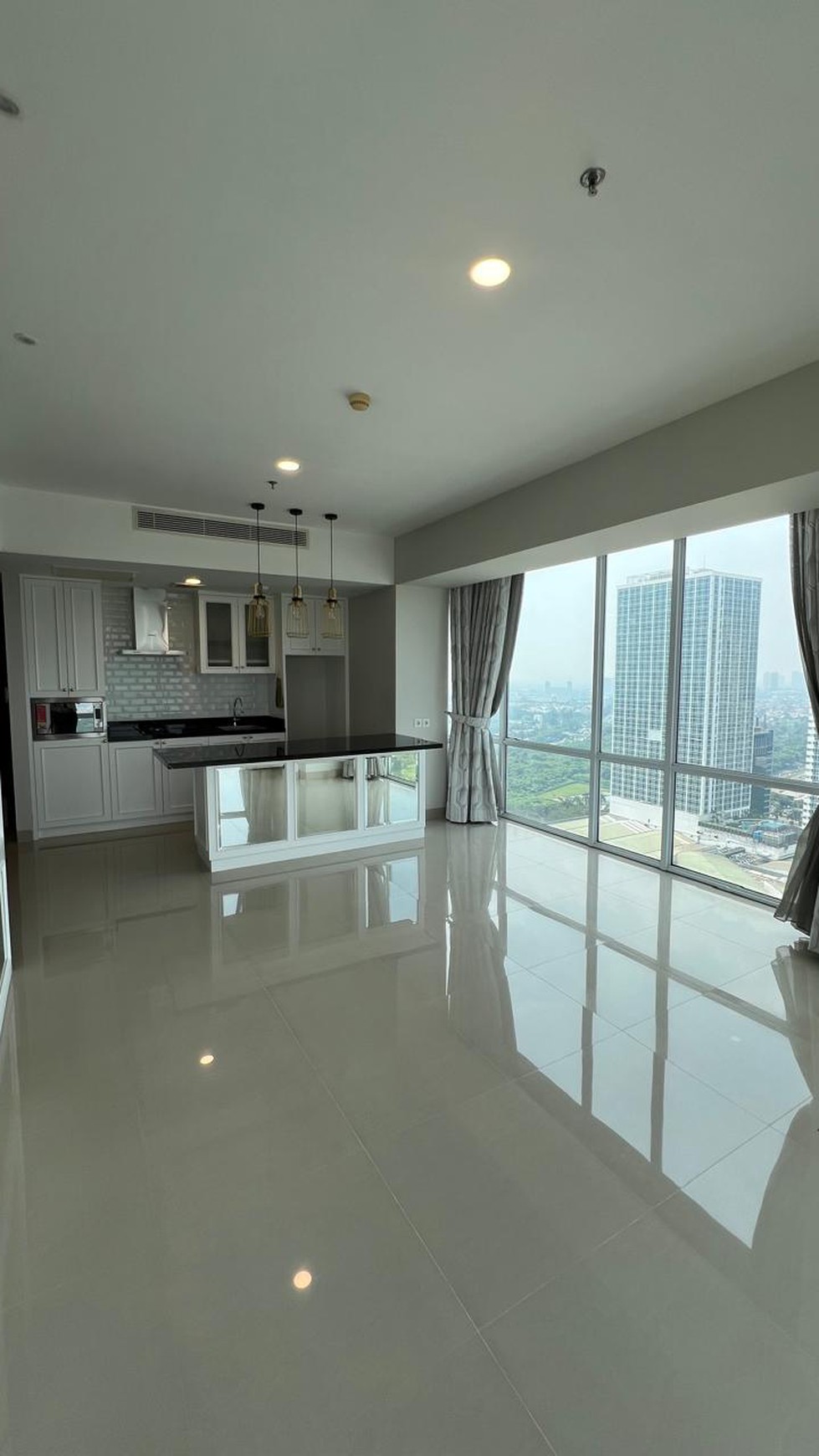 Dijual apartemen U- Residence  Tower 3 view golf,semi furnish  dan siap huni