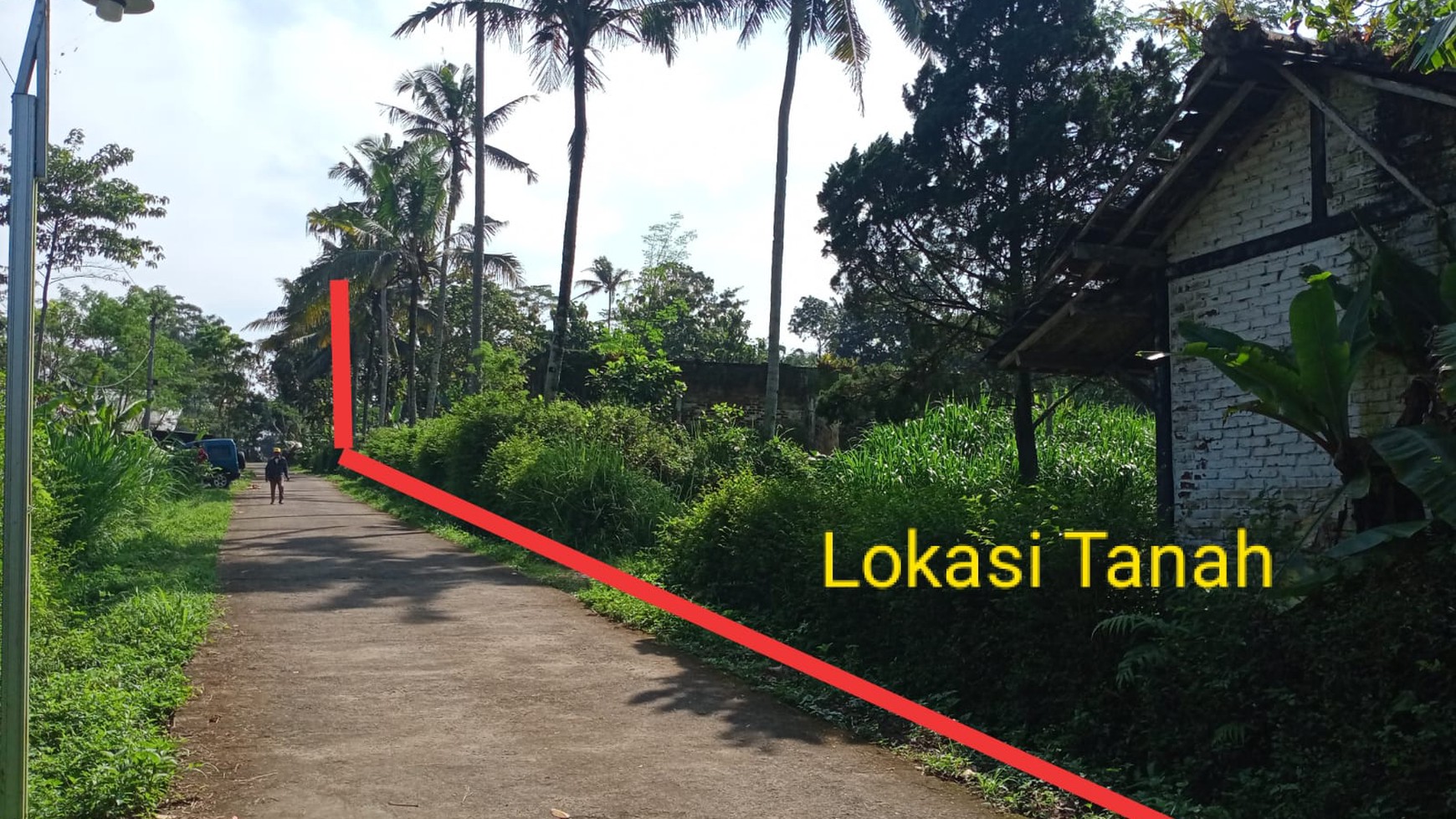 Tanah Pekarangan Luas 6575 Meter Persegi Lokasi Kaloran Temanggung 