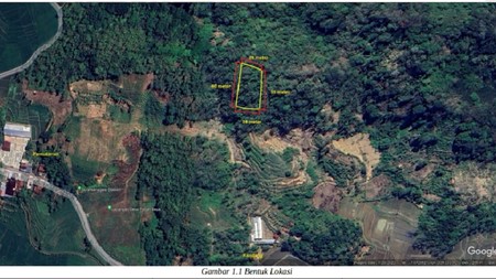 Tanah Kebun Lahan Kering di Desa Tanahbaya Lokasi Strategis