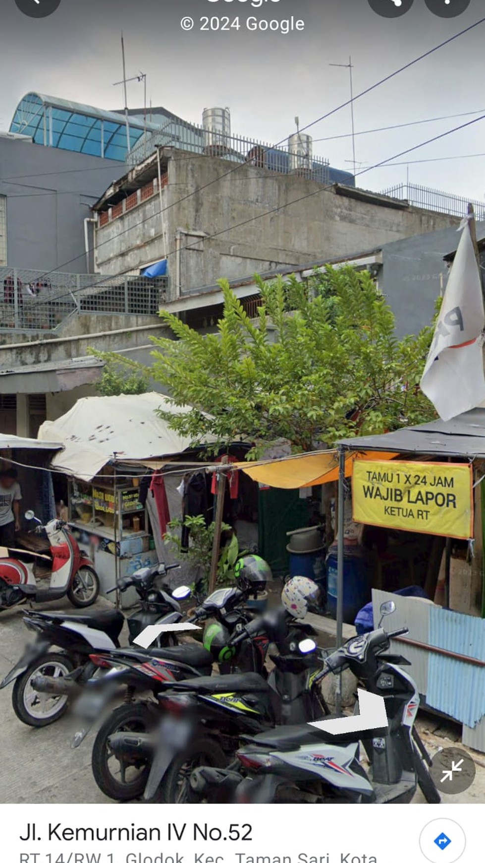 Tanah  di  jalan  kemurnian  mangga besar  jakarta barat ,bagus untuk  bisnis atau hunian