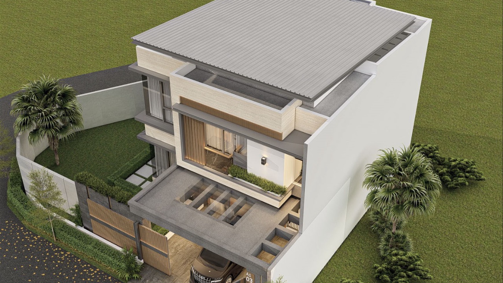 Rumah Hitung Tanah Area Cipete