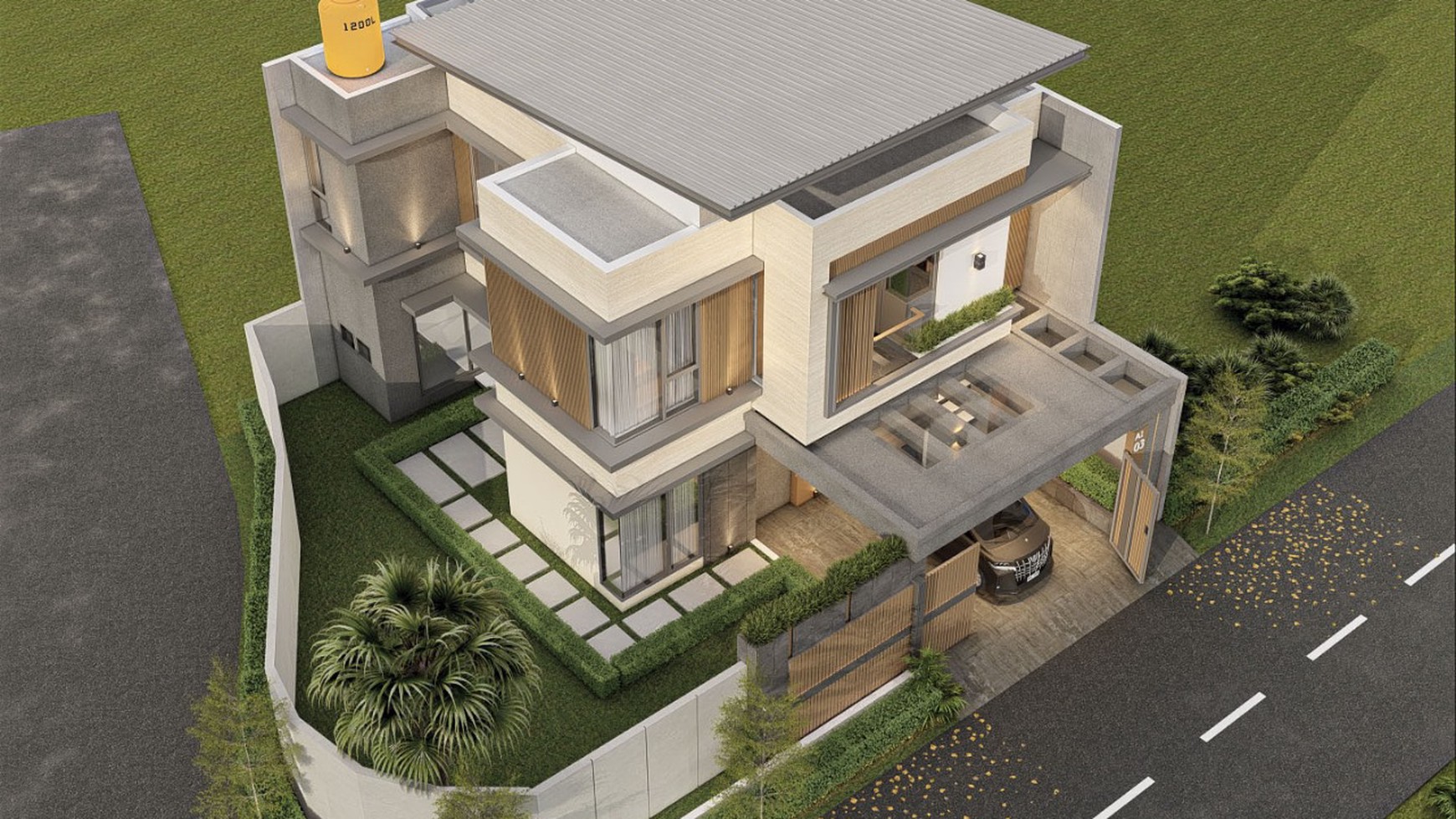 Rumah Hitung Tanah Area Cipete